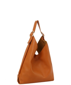 New Fashion Buckle Hobo Bag JY-0505 LIGHT BROWN